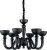 Lampadario-moderno-Ideal-Lux-BON-BON-SP6-140339-093994-E14-LED-metallo-vetro-sospensione