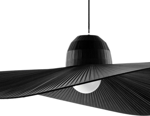 Lampadario-moderno-Ideal-Lux-MADAME-SP1-174402-174396-E27-LED-metallo-tessuto-sospensione