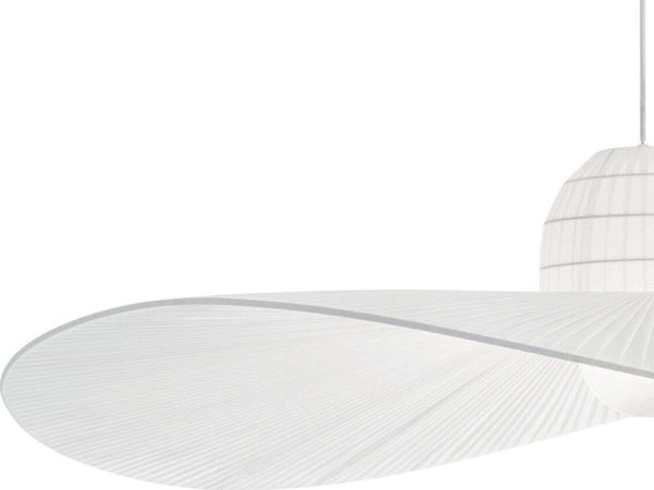 Lampadario-moderno-Ideal-Lux-MADAME-SP1-174402-174396-E27-LED-metallo-tessuto-sospensione