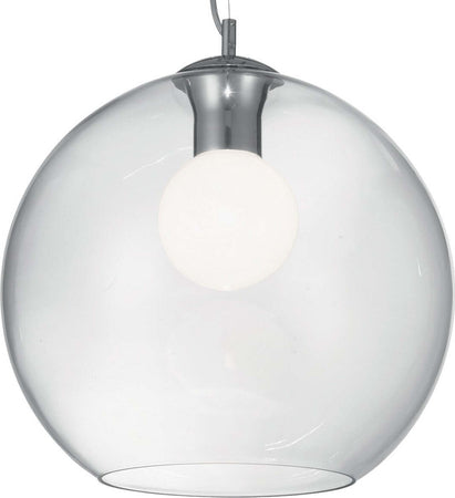 Lampadario-moderno-Ideal-Lux-NEMO-SP1-D40-052816-E27-LED-vetro-sospensione