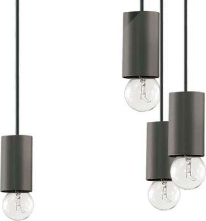 Lampadario-moderno-Ideal-Lux-POP-SP6-E27-LED-metallo-sospensione