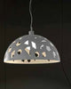 Lampadario-moderno-Illuminando-GEO-SP-C1-LED-sospensione-metallo-taglio-laser-bianco-grigio-sabbia-interni-33.5CM-E27