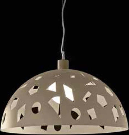 Lampadario-moderno-Illuminando-GEO-SP-C2-LED-sospensione-metallo-taglio-laser-bianco-grigio-sabbia-interni-50CM-E27