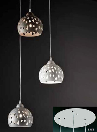 Lampadario-moderno-Illuminando-GEO-SP3-LED-sospensione-metallo-taglio-laser-bianco-grigio-sabbia-interni-40CM-E14