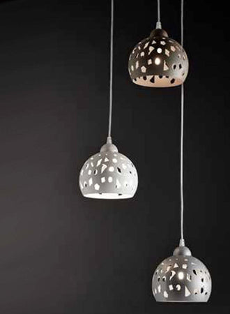 Lampadario-moderno-Illuminando-GEO-SP3-LED-sospensione-metallo-taglio-laser-bianco-grigio-sabbia-interni-40CM-E14