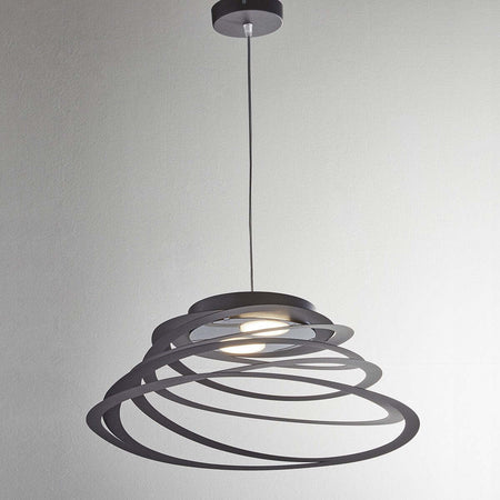 Lampadario-moderno-Illuminando-MOLLA-SPMOLLMSLANAN-GX53-LED-metallo-sospensione