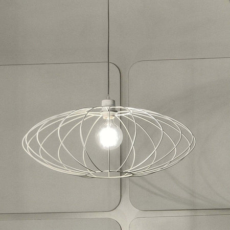 Lampadario-moderno-Illuminando-ZUCCA-SP-BN-E27-LED-metallo-sospensione