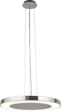 Lampadario-Moderno-Lexi-Acciaio-Cromo-Vetro-Trasparente-Led-34W-4000K