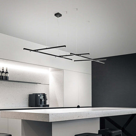 Lampadario-Moderno-Net-Nero-Led-Grande
