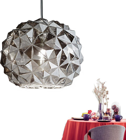Lampadario-moderno-Perenz-METEORA-6766-FU-E27-LED-sospensione-vetro-fumè-calata-interno