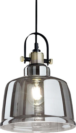 Lampadario-moderno-Perenz-VINTAGE-6840-FU-E27-LED-sospensione-vetro-fumè-calata-interno