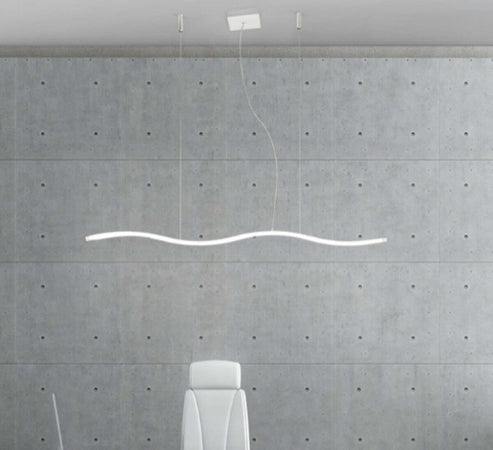Lampadario-moderno-Promoingross-ONDA-S120-DIM-LED-metallo-metacrilato-sospensione-telecomando-dimmerabile