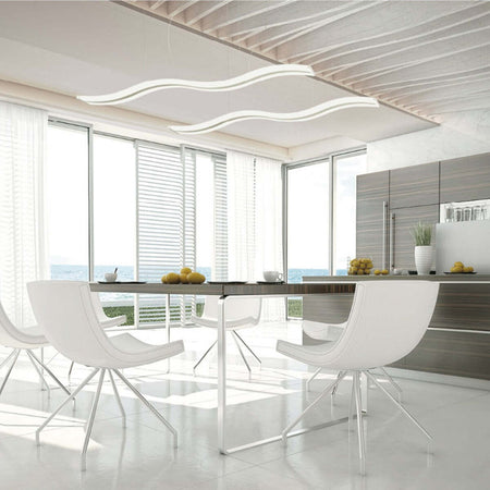 Lampadario-moderno-Promoingross-ONDA-S120-DIM-LED-metallo-metacrilato-sospensione-telecomando-dimmerabile