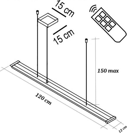 Lampadario-moderno-Promoingross-PIXEL-S120DIM-WH-LED-metallo-metacrilato-dimmerabile-dinamica-sospensione