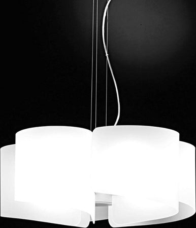 Lampadario-moderno-Selene-illuminazione-PAPIRO-0370-5-053-11L-E27-LED-vetro-sospensione