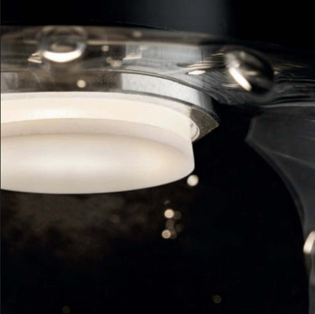 Lampadario-moderno-Sylcom-APHROS-0702-LED-vetro-soffiato-sospensione