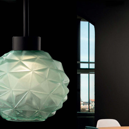 Lampadario-moderno-Sylcom-EMISPHERA-0800-LUX-LED-vetro-murano-sospensione