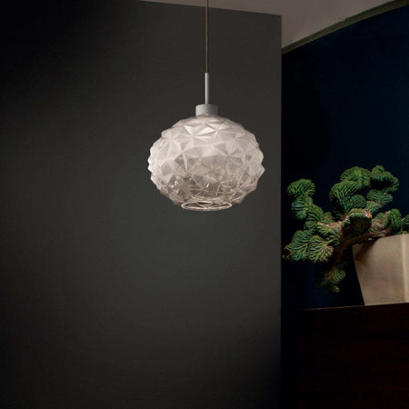 Lampadario-moderno-Sylcom-EMISPHERA-0800-LUX-LED-vetro-murano-sospensione