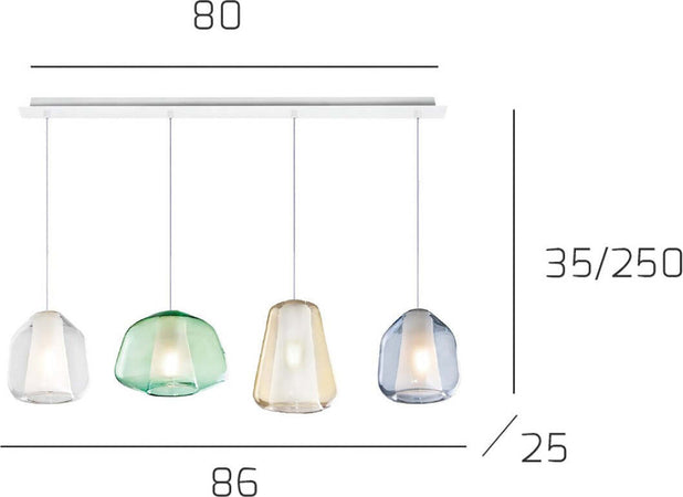 Lampadario-moderno-Top-Light-DOUBLE-SKIN-1176BI-S4-R-ABG-MC-E27-LED-vetro-multicolor-sospensione