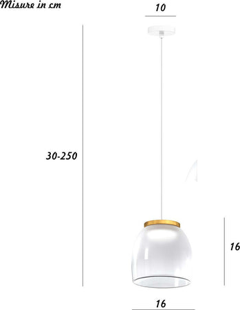 Lampadario-moderno-Top-Light-DRUM-1192-BI-S1-SP-BI-LED-965Lm-3000°K-dimmerabile-lampada-soffitto-modulo-led-integrato