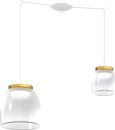Lampadario-moderno-Top-Light-DRUM-1192-BI-S2-SMIX-OO-ORO-LED-3000°K-dimmerabile-lampada-soffitto-modulo-led-integrato