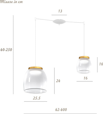 Lampadario-moderno-Top-Light-DRUM-1192-BI-S2-SMIX-OO-ORO-LED-3000°K-dimmerabile-lampada-soffitto-modulo-led-integrato