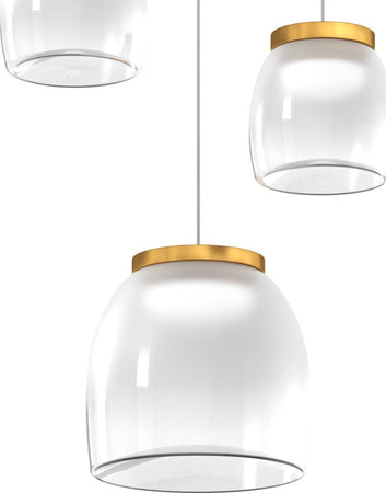 Lampadario-moderno-Top-Light-DRUM-1192-BI-S3-TMIX-ORO-LED-3000°K-dimmerabile-lampada-soffitto-modulo-led-integrato