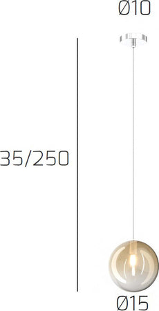 Lampadario-moderno-Top-Light-ECLIPSE-1184-S1-G9-LED-vetro-sospensione