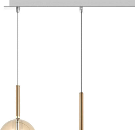 Lampadario-moderno-Top-Light-FUTURE-1155-CR-S4-RMIX-AM-E27-LED-vetro-pirex-soffiato-lampada-soffitto