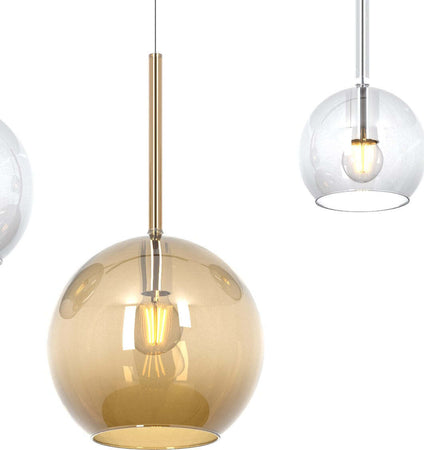 Lampadario-moderno-Top-Light-FUTURE-1155-CR-S4-RMIX-TA-E27-LED-vetro-pirex-soffiato-lampada-soffitto