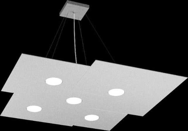 Lampadario-moderno-Top-Light-PLATE-1129-S5+2-Gx53-LED-metallo-biemissione-sospensione
