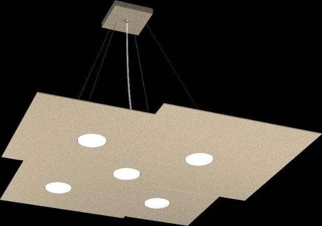 Lampadario-moderno-Top-Light-PLATE-1129-S5+2-Gx53-LED-metallo-biemissione-sospensione