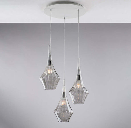 Lampadario-Moderno-Zeus-Grigio-Fumè-3-Luci-E27