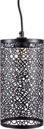 Lampadario-Pendente-A-Sospensione-In-Metallo-Nero-Matto-Stile-Elegante-Vt-7131
