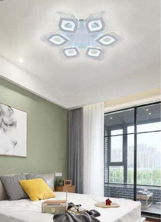 Lampadario-Plafoniera-Moderna-Soffitto-Luce-Fredda-6500k-Naturale-4000k-55w-C27b