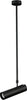 Lampadario-Portafaretto-A-Sospensione-Cilindro-Gu10-Asta-Regolabile-Nero