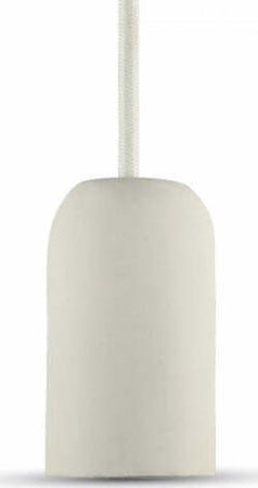 Lampadario-Portalampada-Pendente-Lampada-A-Sospensione-Colore-Bianco-Vt-7668