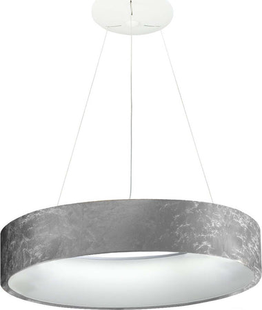 Lampadario-Promoingross-AURORA-S80-SF-FOGLIA-ARGENTO-CCT-6286Lm-modulo-led-dimmerabile-sospensione-classica