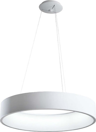 Lampadario-Promoingross-AURORA-S80-WH-BIANCO-OPACO-CCT-6286Lm-modulo-led-dimmerabile-sospensione-moderna