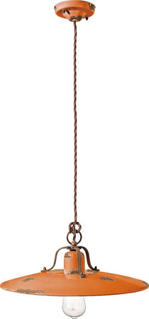 Lampadario-rustico-Ferroluce-Retrò-COUNTRY-C1443-E27-LED-ceramica-sospensione