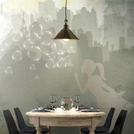 Lampadario-rustico-Illuminando-STREET-SP-LED-sospensione-metallo-brunito-calata-treccia-marrone-interni-E27