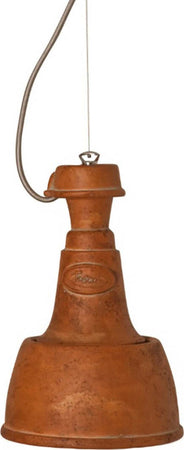 Lampadario-rustico-Toscot-TORINO-826G-E27-LED-34CM-ceramica-sospensione-cupola-artigianale-terracotta