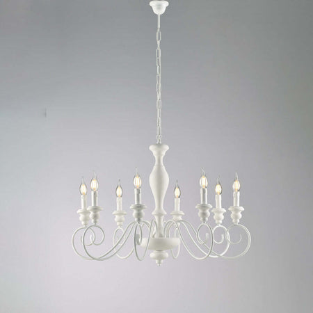 Lampadario-Shabby-Chic-Cascina-Bianco-8-Luci-E14