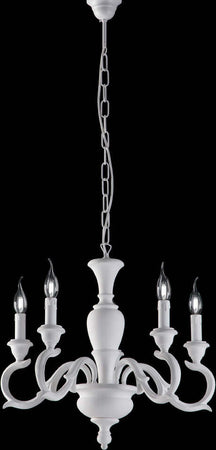 Lampadario-Shabby-Chic-Fiorenza-Bianco-5-Luci-E14