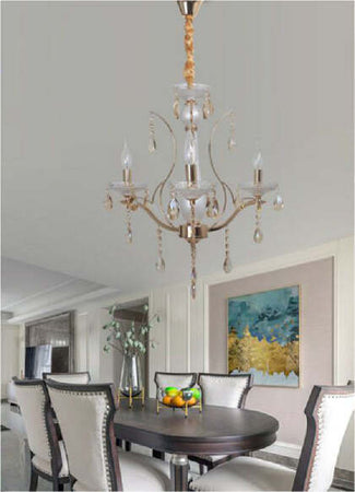 Lampadario-Soffitto-A-Sospensione-Classico-3-Bracci-E14-Effetto-Cristallo-A60-3