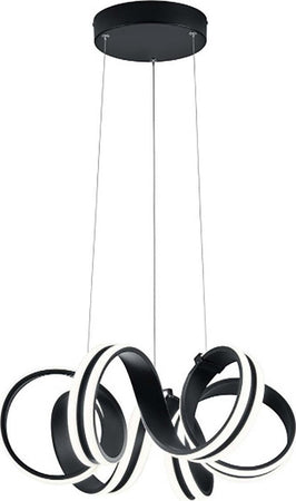 Lampadario-Trio-Lighting-CARRERA-38W-LED-4400LM-3000°K-nero-dimmerabile-sospensione-ultramoderna-interno