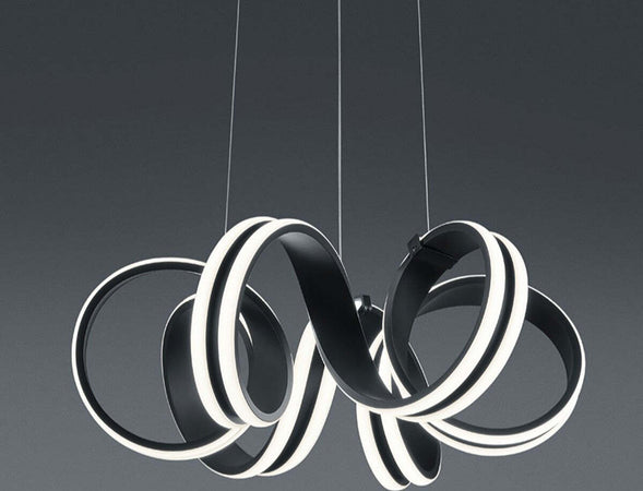 Lampadario-Trio-Lighting-CARRERA-38W-LED-4400LM-3000°K-nero-dimmerabile-sospensione-ultramoderna-interno