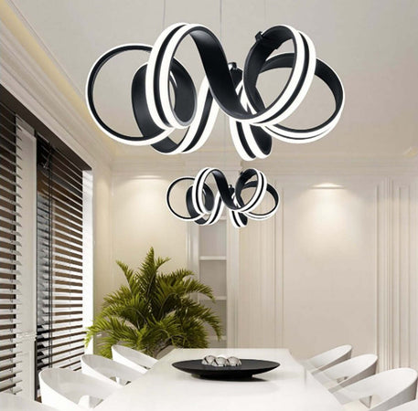 Lampadario-Trio-Lighting-CARRERA-38W-LED-4400LM-3000°K-nero-dimmerabile-sospensione-ultramoderna-interno