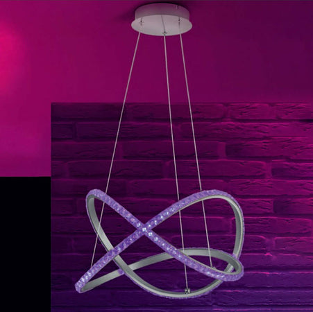 Lampadario-Trio-Lighting-RUBIN-30W-LED-2350Lm-3000°K-RGB-dimmerabile-sospensione-luce-notturna-ultramoderna-interno
