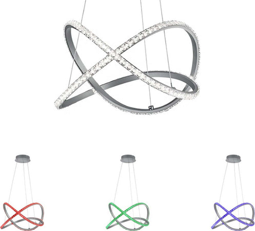 Lampadario-Trio-Lighting-RUBIN-30W-LED-2350Lm-3000°K-RGB-dimmerabile-sospensione-luce-notturna-ultramoderna-interno